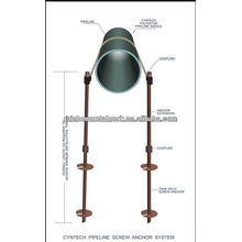 Pipeline Screw Anchors System